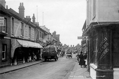 Peach Street, Wokingham in Berkshire c1920s