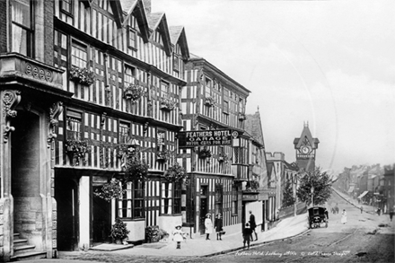 Picture of Herefordshire - Ledbury, Feathers Hotel c1900s - N3886