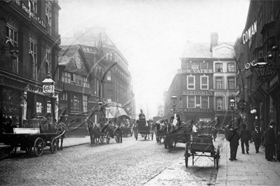 Picture of Lancs - Manchester, The Market Placec1906 - N4119