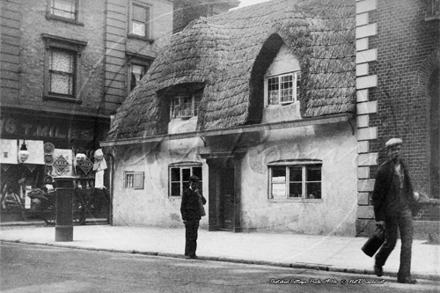 Thatched Cottages, Poole in Dorset c1900s