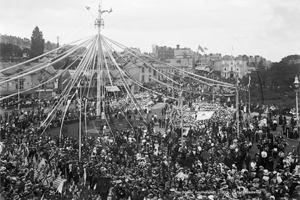 Celebrations in The Square, Bournemouth in Dorset c1900s