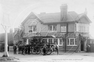 Picture of Kent - Biggin Hill, Main Road, The Black Horse Pub c1900s - N4341