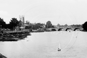 Picture of Oxon - Henley, Henley Bridge c1900s - N4476