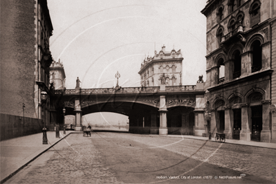 Picture of London - Holborn Viaduct c1870s - N4524