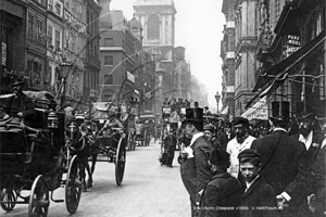 Picture of London - Cheapside in The City of London c1890s - N4551
