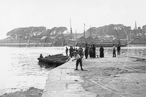 Admiral's Hand, The Harbour, Plymouth in Devon c1902