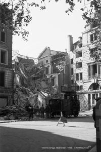 Picture of London - Westminster, WW2 Flying Bomb Damage c1940s - N4633