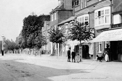 Broad Street, Wokingham in Berkshire c1900s
