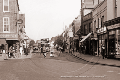 Picture of Berks - Wokingham, Market Place c1940s - N1104a