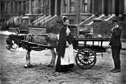 Picture of London Life  - Strawberry Seller c1877 - N4757