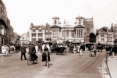 Picture of Surrey - Kingston-upon-Thames, Market Place c1900s - N4752
