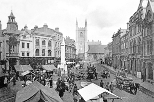 Picture of Berks - Reading, Market Place c1890s - N732