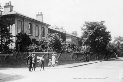 Hotham Road junction with Charlwood Road, Putney in South West London c1900s