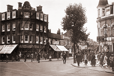 Picture of London, W - Ealing, Ealing Broadway c1910s - N4803