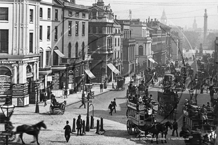 Regent Street in London c1890s