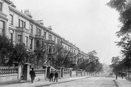 Argyll Road, Kensington in London c1900s