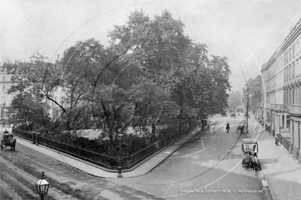 Picture of London SW- Belgravia, Chesham Place c1905 - N4942