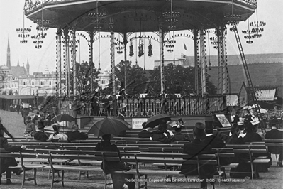 Empire of India Exhibition, The Band Stand, Earls Court in South West London c1895