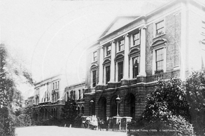 Royal Hospital, West Hill, Putney in South West London c1900s