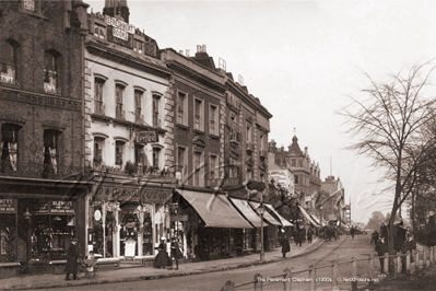 The Pavement, Clapham in South West London c1900s