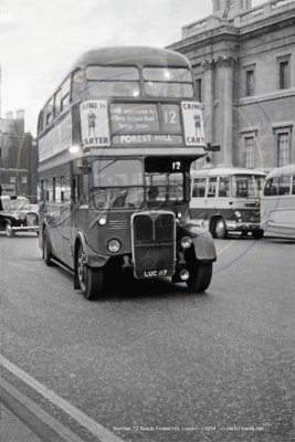 Picture of London - London Life - London Bus c1950s - N4876
