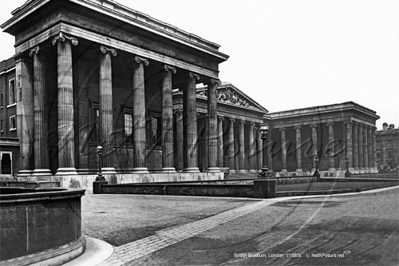 Picture of London - Great Russell Street, British Museum c1890s - N4992