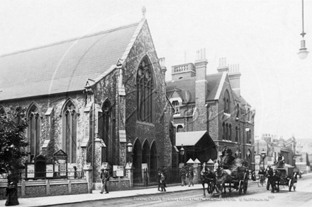 Broadway Lecture Hall, Concre Church, Hammersmith in West London c1910s