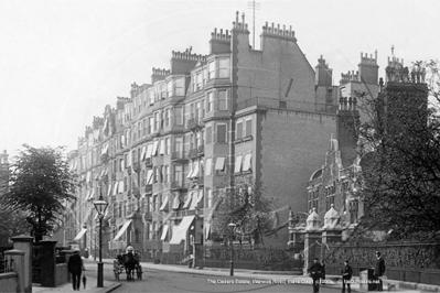 The Cedars Estate, Warwick Road, Earls Court in South West London c1900s
