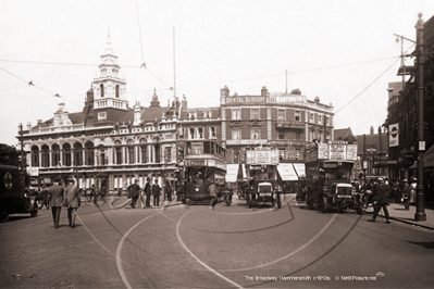 The Broadway, Hammersmith in West London c1910s