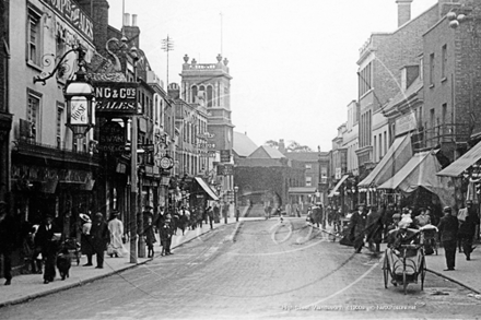 High Street, Wandsworth in South West London c1909