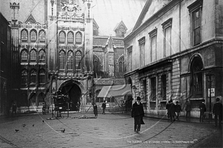 The Guildhall in The City of London c1890s