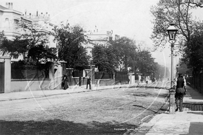 Porchester Terrace, Bayswater in West London c1900s