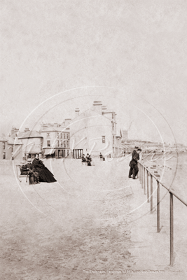 The Esplanade, Penzance in Cornwall c1880s