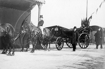King Edward's Carriage, Plymouth in Devon c1902